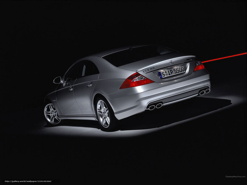 Silver Mercedes-benz Cls — Dramatic