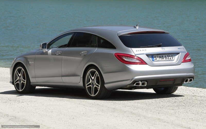 Silver Mercedes-Benz CLS — Serene