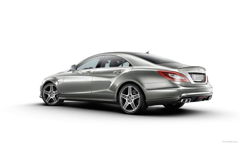 silver mercedes-benz cls63 amg