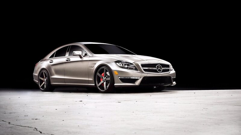 silver mercedes-benz cls63 amg