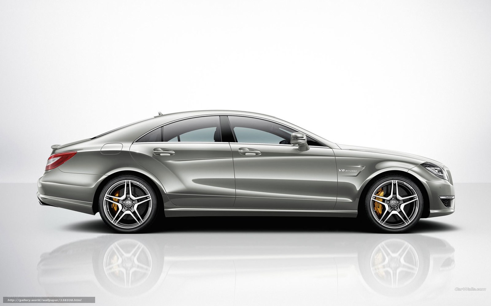 silver mercedes-benz cls63 amg