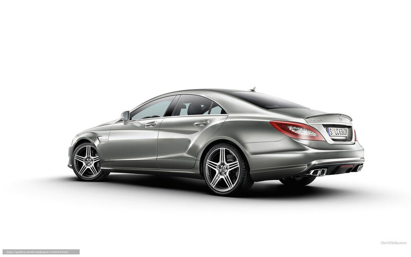 silver mercedes-benz cls63 amg