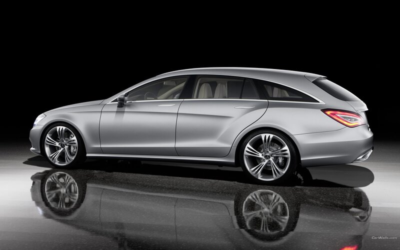 silver mercedes-benz concept car