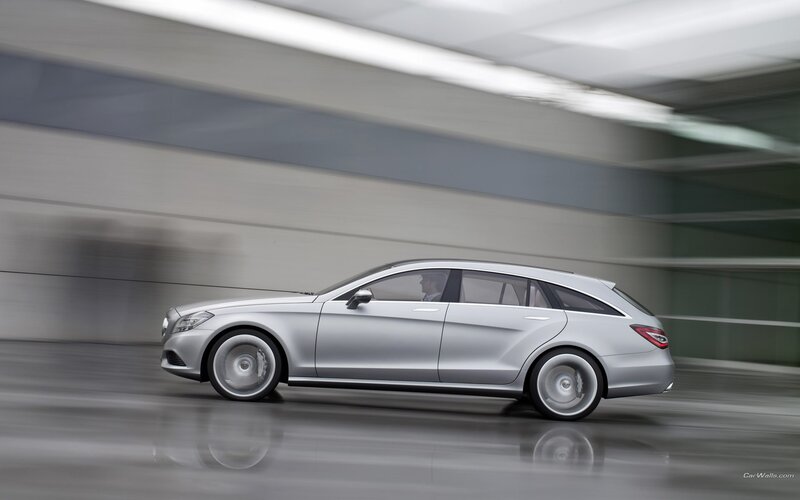 silver mercedes-benz concept car