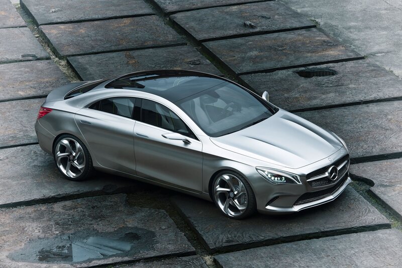 Silver Mercedes-Benz Concept Car