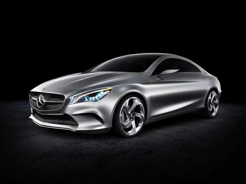 Silver Mercedes-Benz Concept Car — Wheels