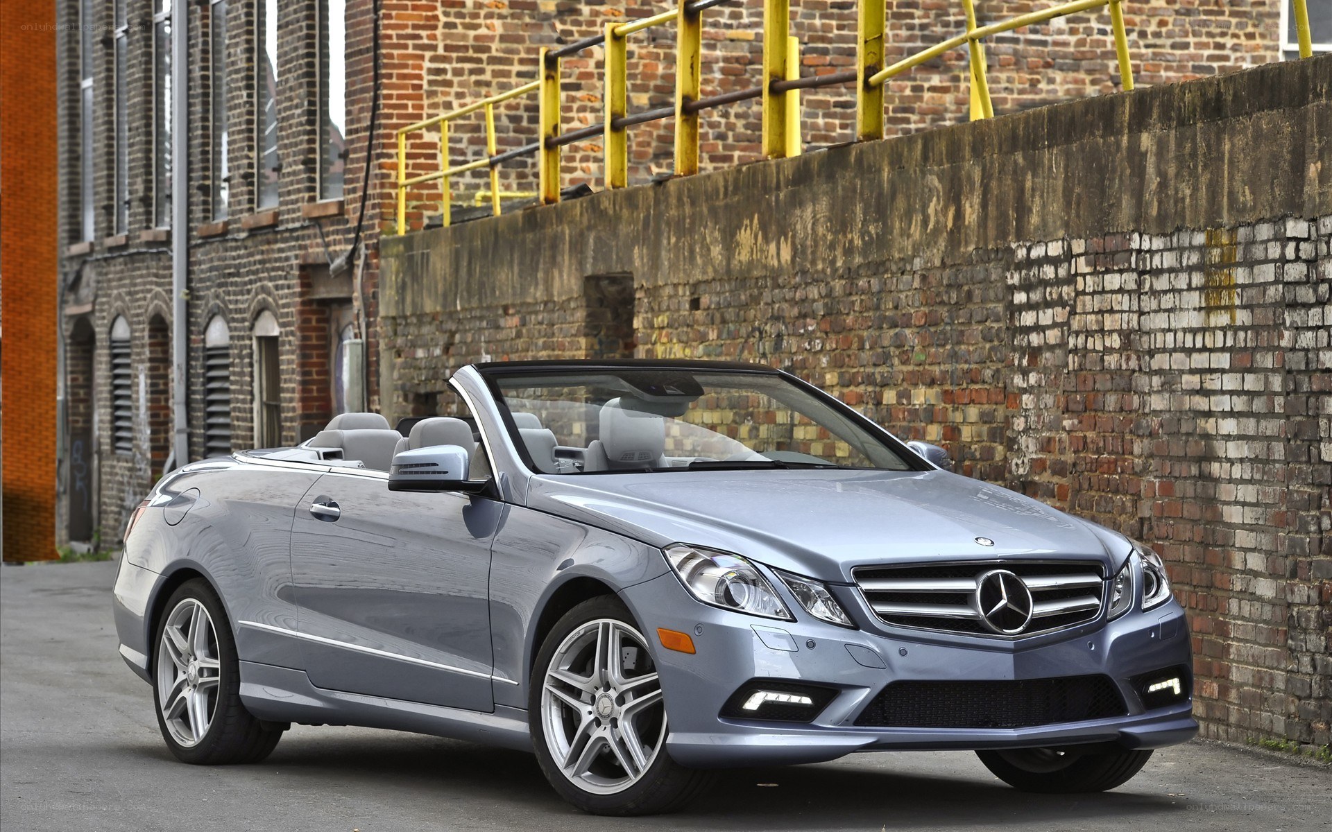 silver mercedes-benz convertible