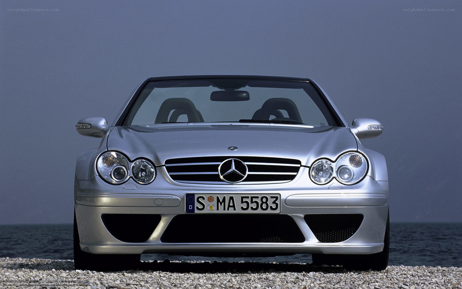 silver mercedes-benz convertible