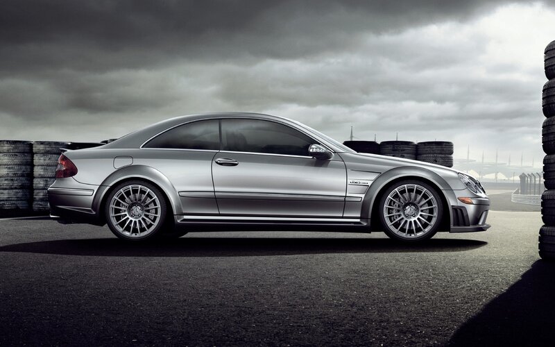 silver mercedes-benz coupe