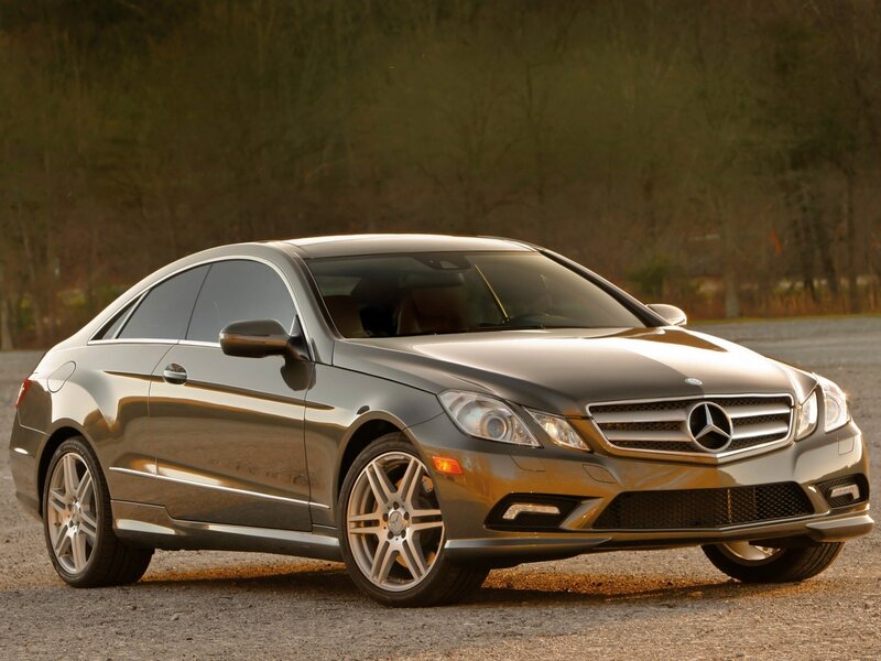silver mercedes-benz coupe