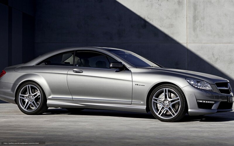 Silver Mercedes-benz Coupe — Dramatic, Afternoon, Photograph
