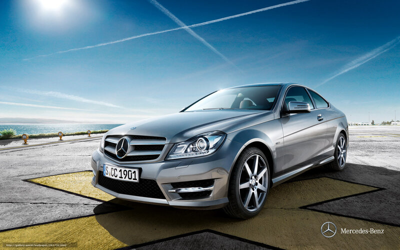 Silver Mercedes-benz Coupe — Dramatic, Afternoon