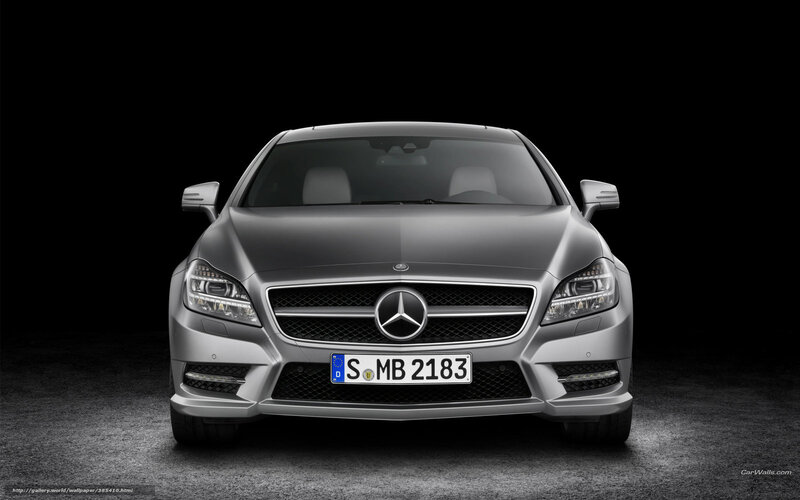 Silver Mercedes-benz Coupe — Gray, Dramatic, Photograph, Car