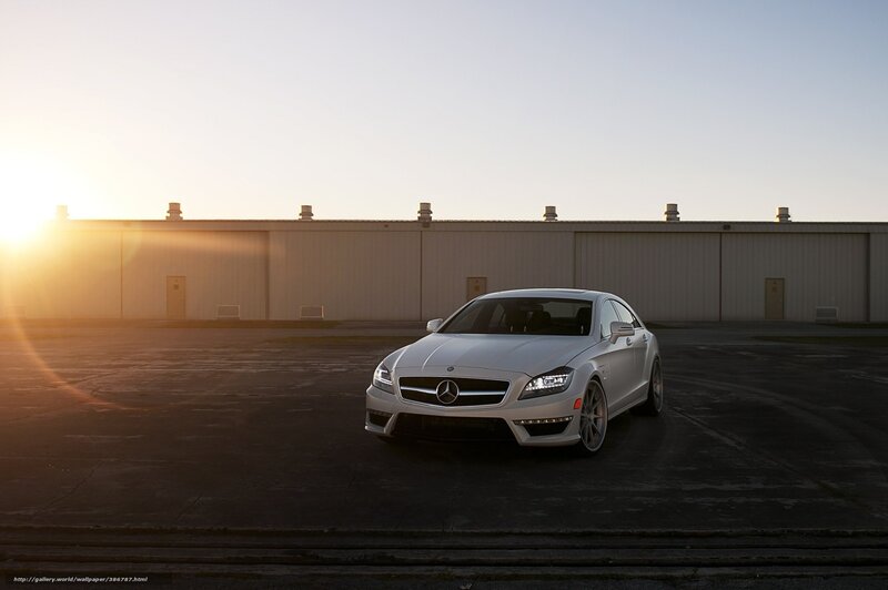 Silver Mercedes-benz Coupe — White, Dramatic