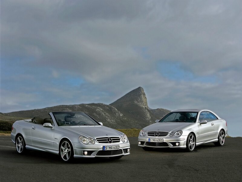 Silver Mercedes-Benz Coupes