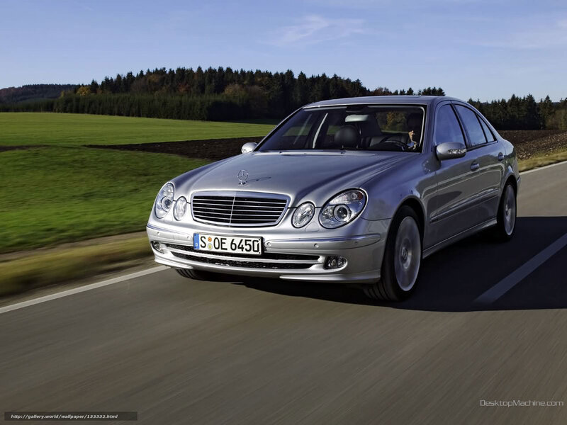 Silver Mercedes-benz E-class — Serene