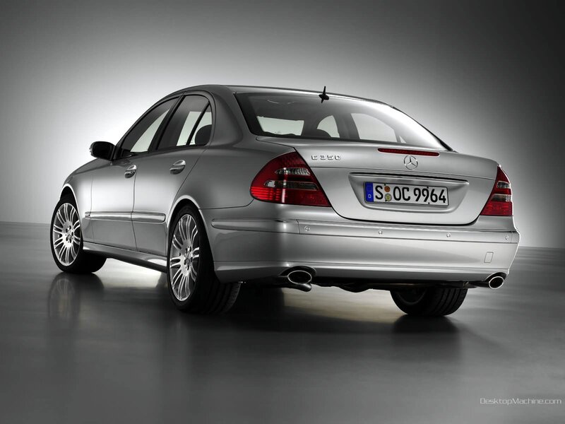 silver mercedes-benz e350 sedan