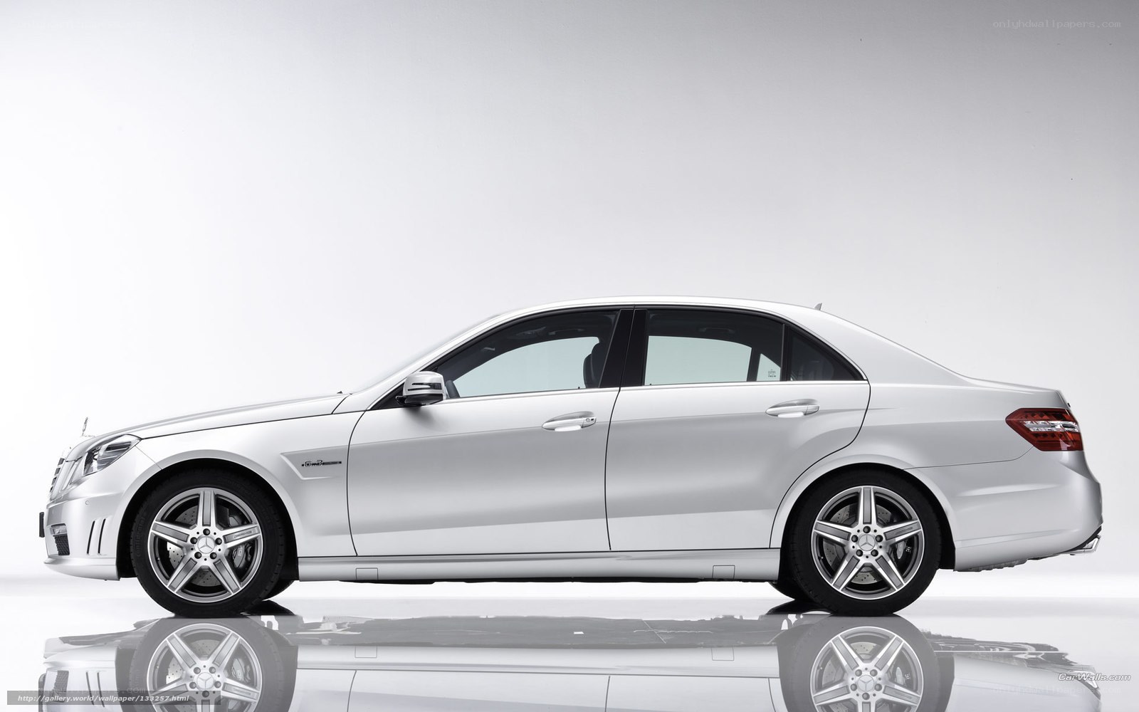 silver mercedes-benz e63 amg