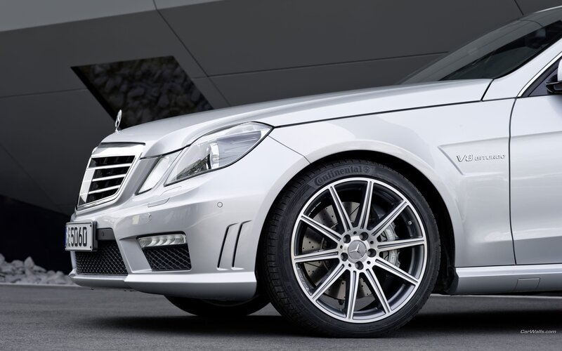 silver mercedes-benz e63 amg