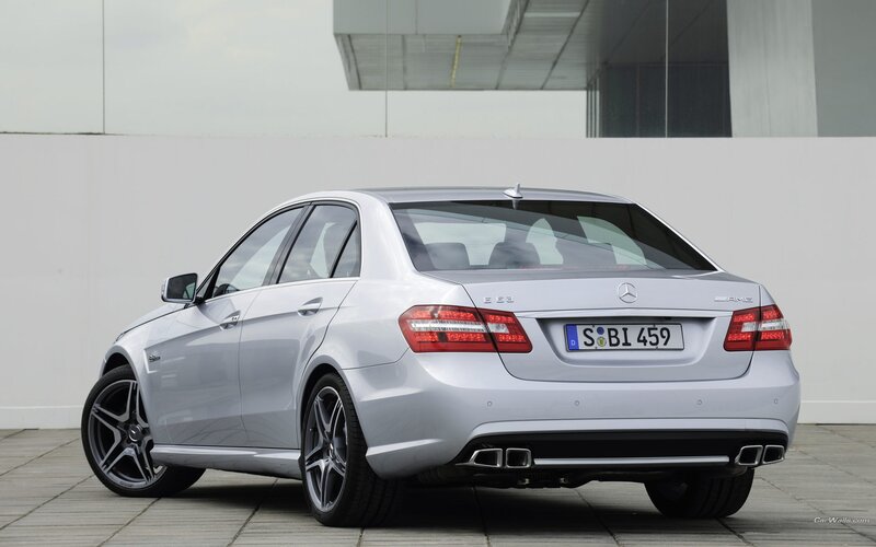 Silver Mercedes-benz E63 Amg — Neutral, Photograph, Car, License Plate