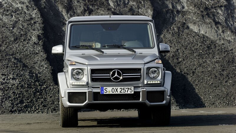 Silver Mercedes-benz G-class — Dramatic, Afternoon, Photograph, Car