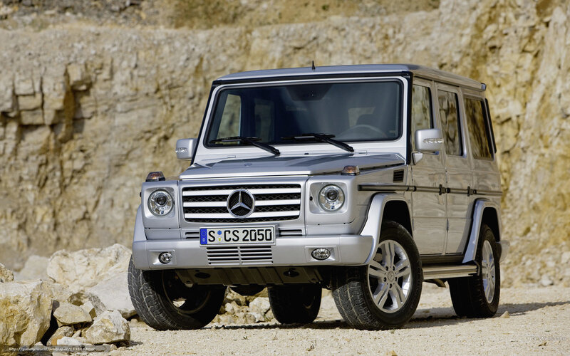Silver Mercedes-benz G-class — Dramatic, Afternoon