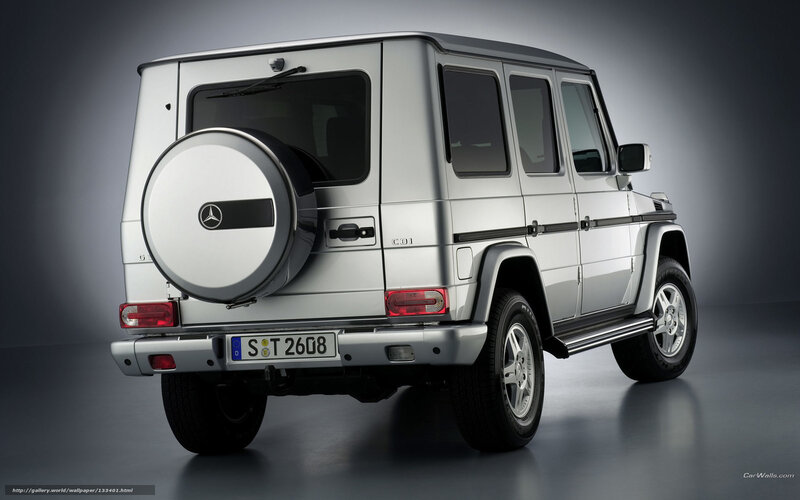 Silver Mercedes-benz G-class — Dramatic, Photograph