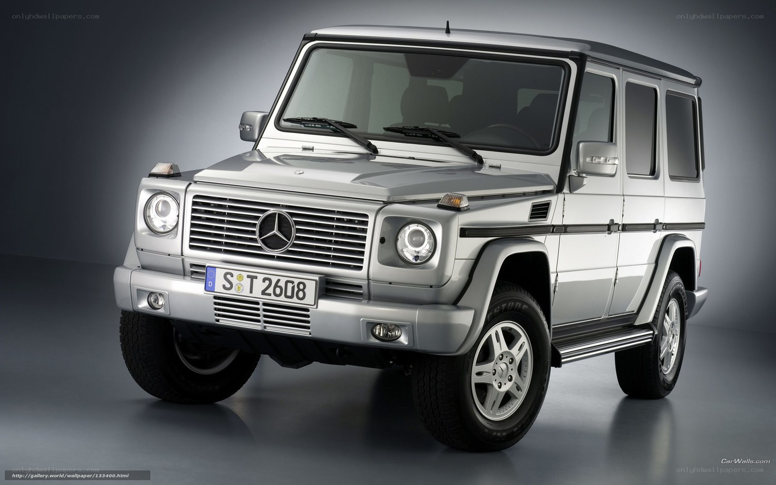 Silver Mercedes-Benz G-Class