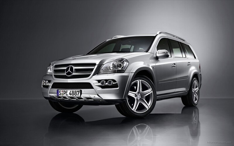 silver mercedes-benz gl450