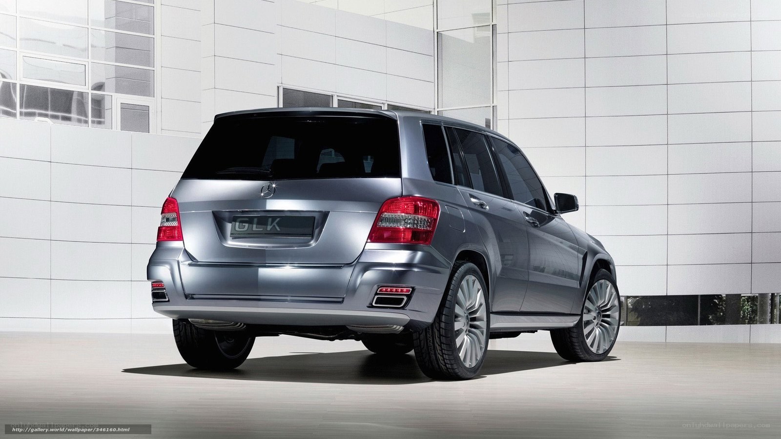 Silver Mercedes-Benz GLK Concept