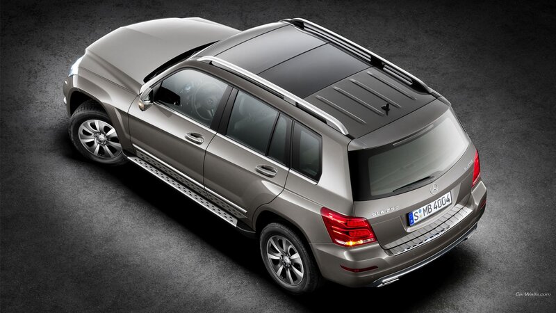 Silver Mercedes-benz Glk
