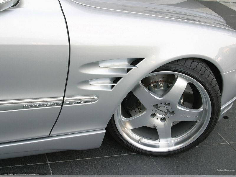 silver mercedes-benz kompressor