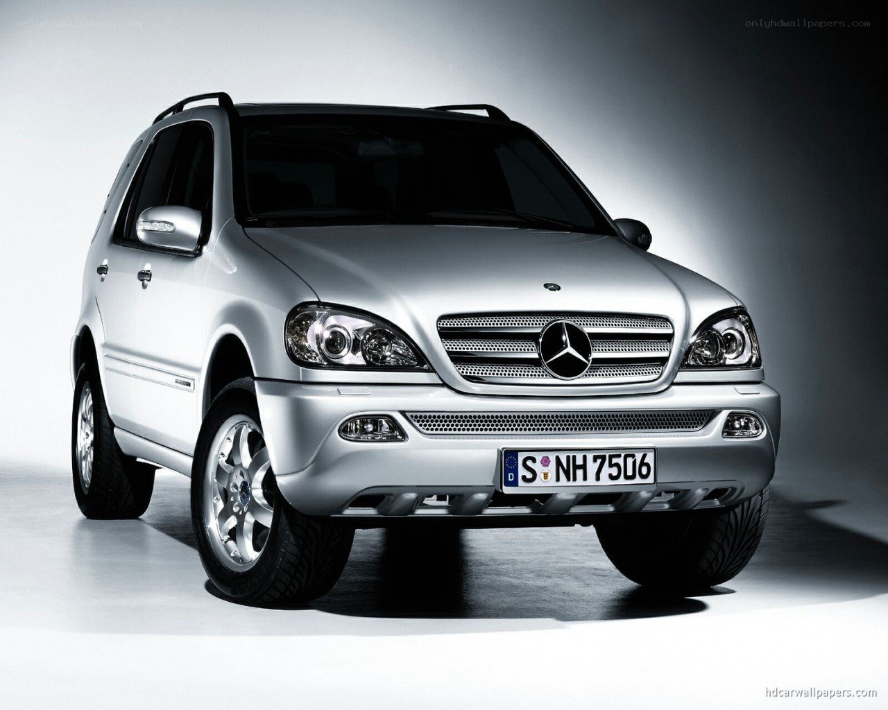 silver mercedes-benz ml