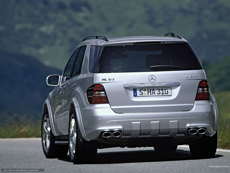 Silver Mercedes-benz Ml63 Amg — Calm