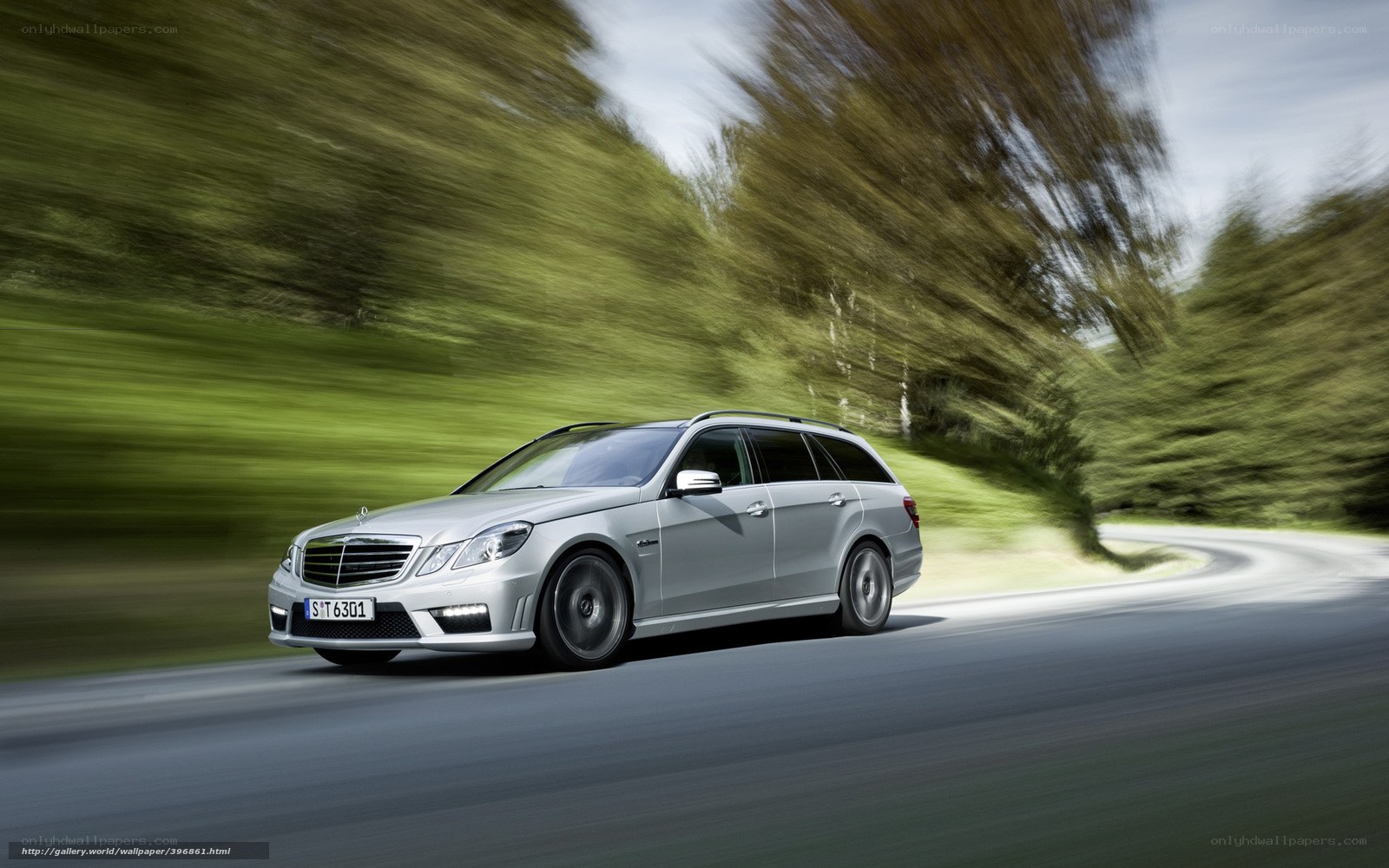 silver mercedes-benz on a winding road