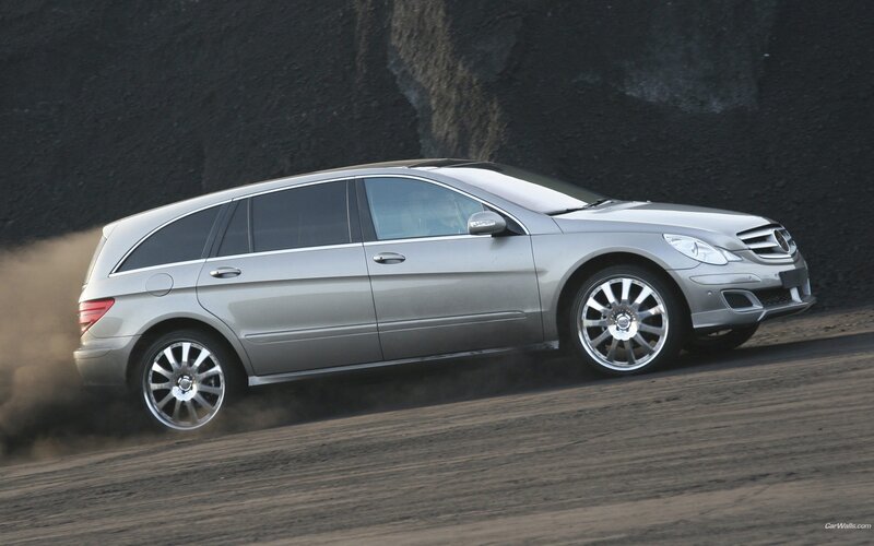 silver mercedes-benz on dirt road