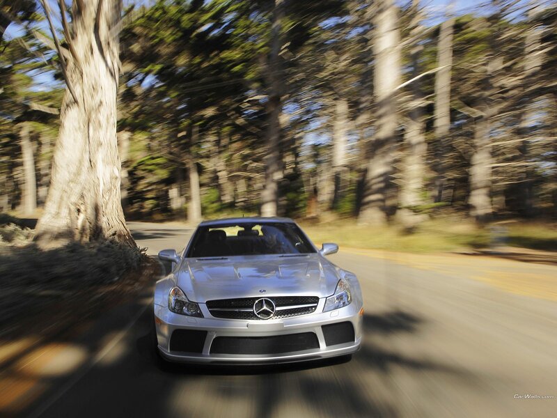 silver mercedes-benz on forest road