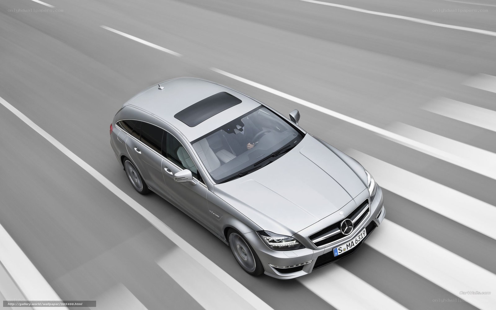 silver mercedes-benz on highway