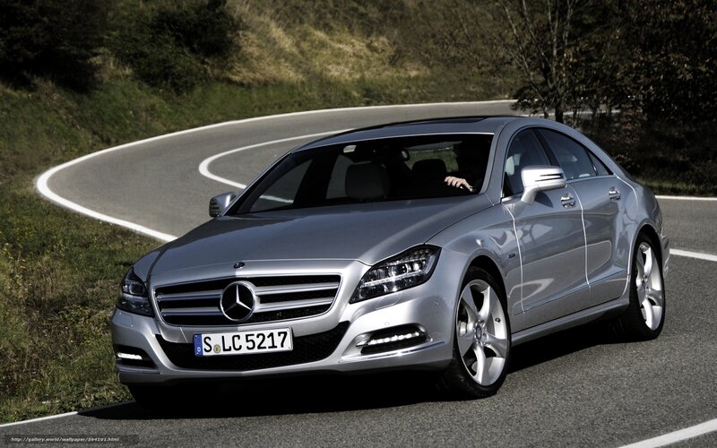 silver mercedes-benz on winding road