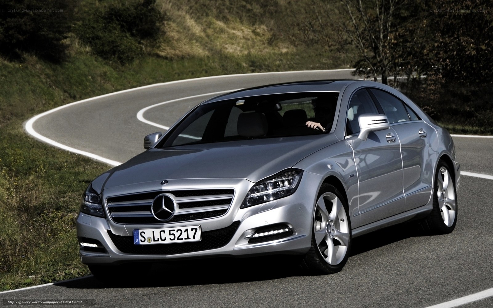 silver mercedes-benz on winding road