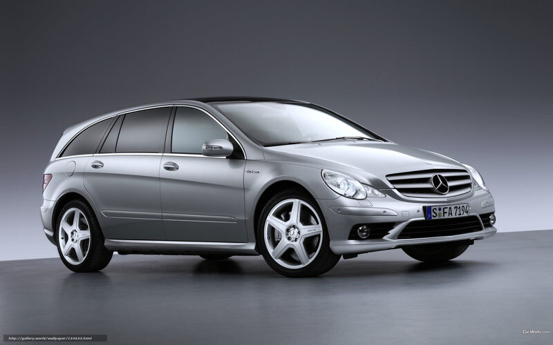 Silver Mercedes-benz R-class — Neutral