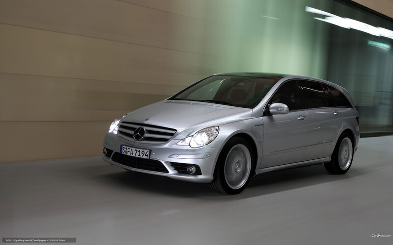 Silver Mercedes-Benz R-Class