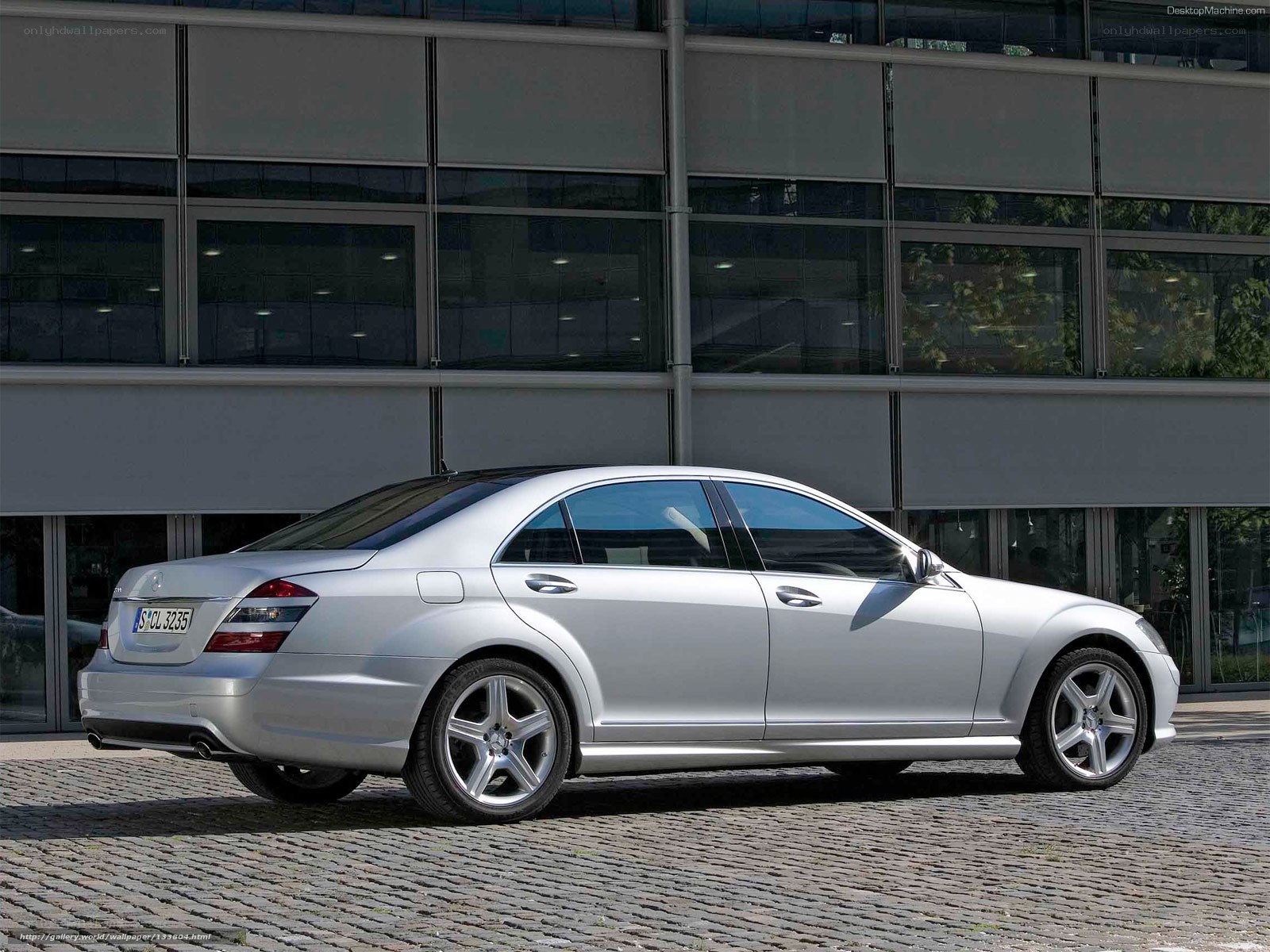 silver mercedes-benz s-class