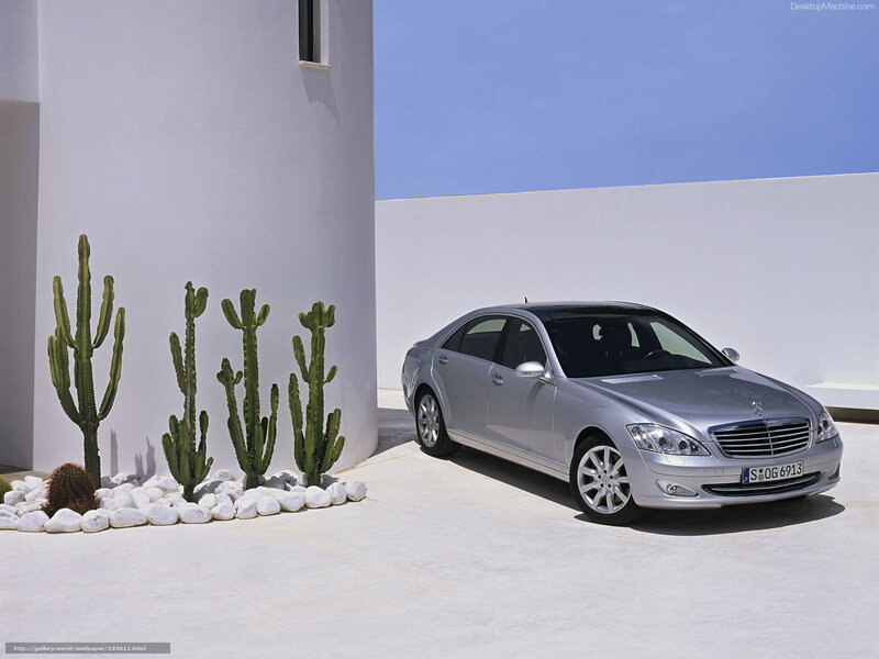 Silver Mercedes-Benz S-Class