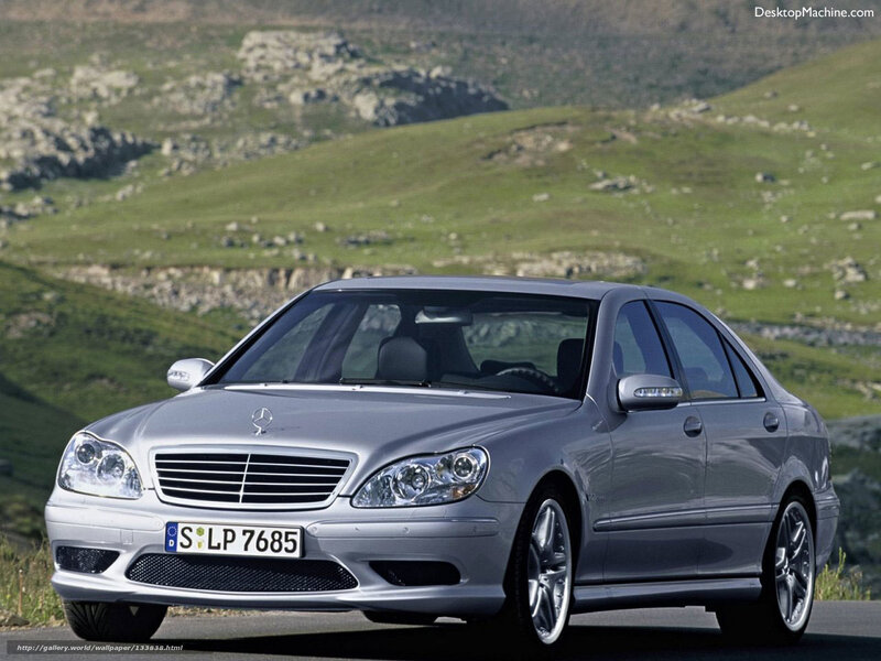 Silver Mercedes-Benz S-Class