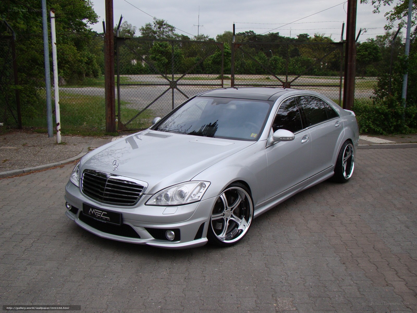 silver mercedes-benz s-class