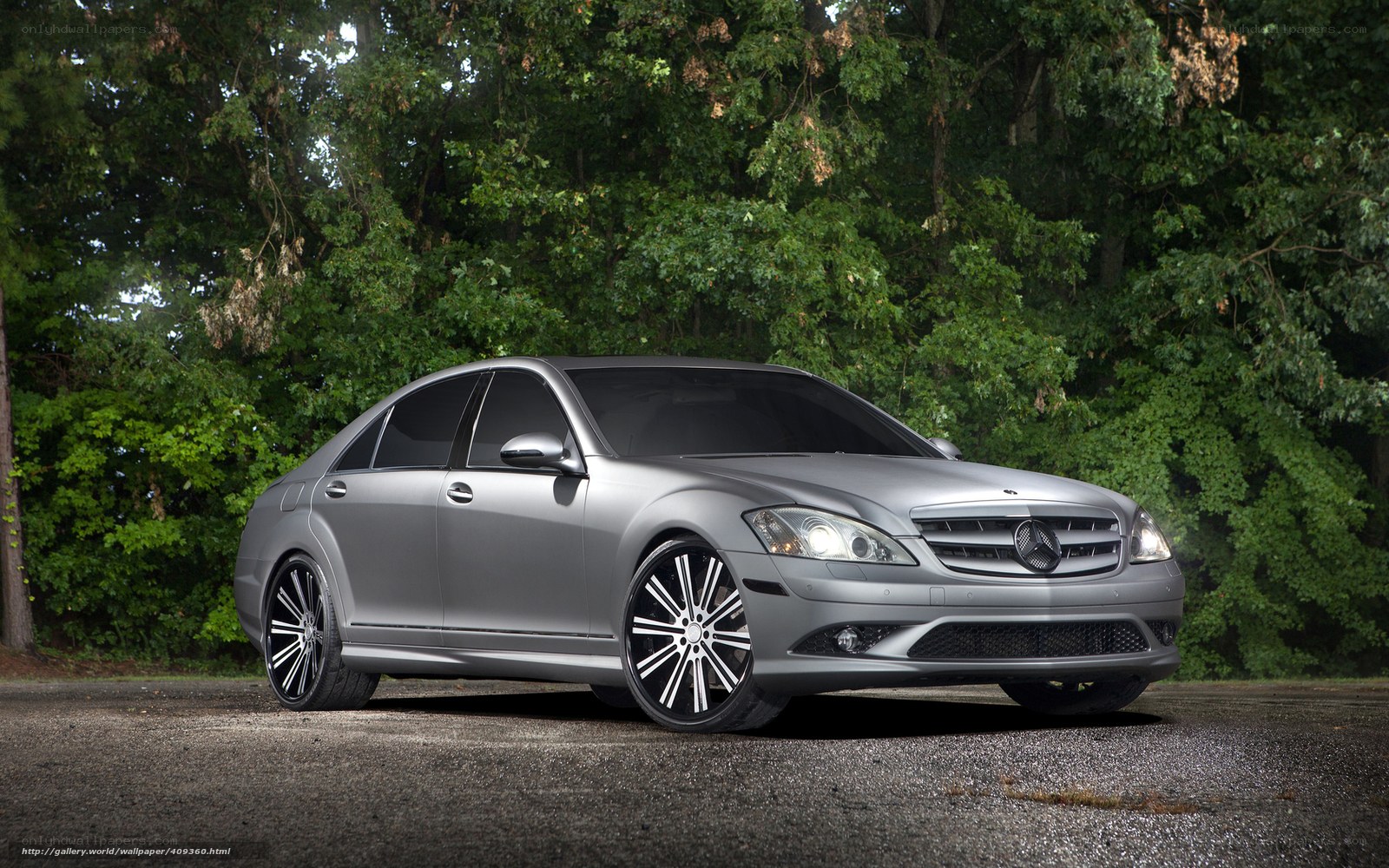 Silver Mercedes-Benz S-Class