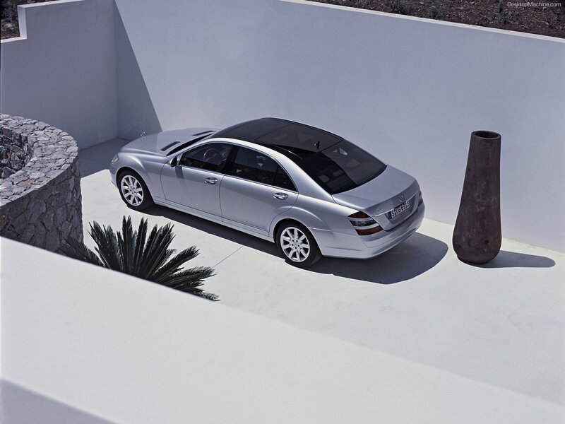 Silver Mercedes-Benz S-Class