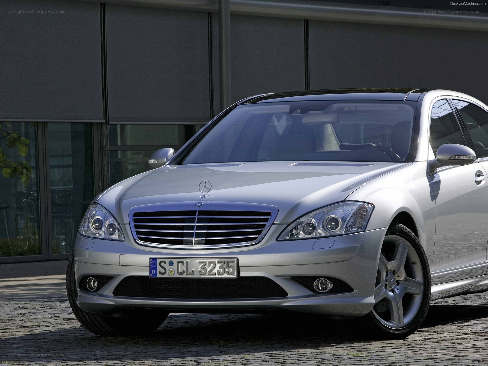 Silver Mercedes-Benz S-Class