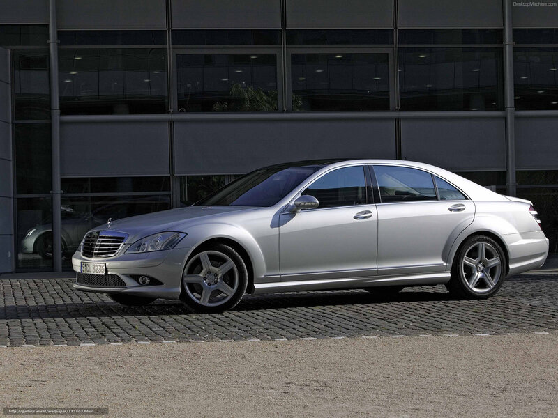 Silver Mercedes-Benz S-Class — Neutral, Afternoon